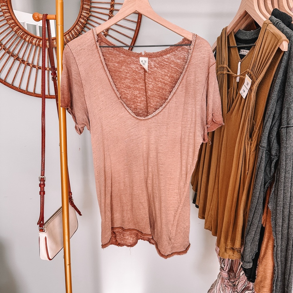 Women's Casual V-Neck Top
